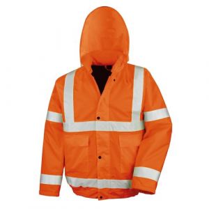 Image de Result Core - Veste coupe vent et imperméable, haute visibilité (Lot de 2) (XL) (Orange)