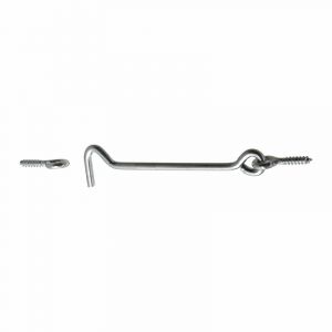 Hettich Lot de 2 crochets de contrevent acier, L.102 x l.23 mm