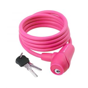 Image de M Wave S 8,15 S spirale câble antivol - rose