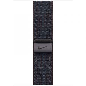 Apple Boucle Sport Nike Noir/Bleu 46 mm