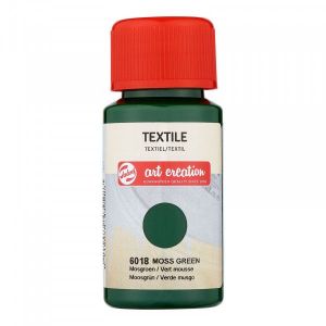Art Creation Talens Peinture Pour Textile Soie - Vert Mousse - 50ml