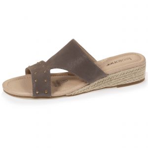 Image de Isotoner Mules Claquettes Femme Confort cloutée