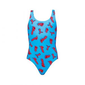 Puma Maillot de bain swim filles maillot de bain imprimé 1p enfan