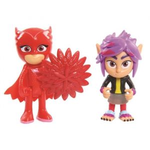 PVM Blister de 2 figurines Pyjamasques Bibou et Rip