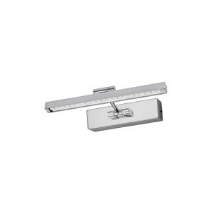 rabalux Licht-Erlebnisse LED Eclairage pour Tableau Applique Moderne Luminaire Lampe Murale Chrome Satin&eacute; IP20 1/1/880