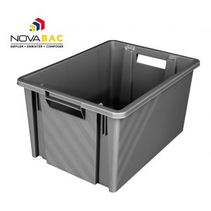 Image de Novap Bac gris acier 10L - Novabacs,