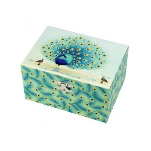 Trousselier Bo&icirc;te &agrave; bijoux musicale Paon