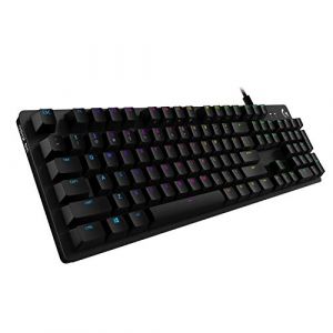 Logitech G512 Clavier de Gaming Interrupteurs à clic. Noir (UK Qwerty)