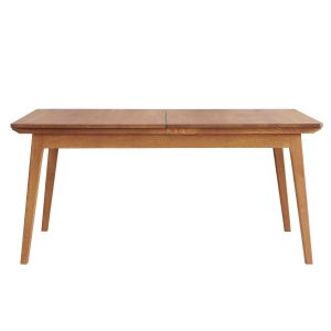 Hellin Table de salle à manger rectangulaire extensible en bois L160/240 - MALLET