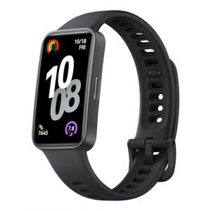 Huawei Band 10 Montres connectées, Surveillance de la Condition Physique par IA, Analyse du Sommeil de Niveau Professionnel, VRC, 14 Jours d'utilisation maximale, iOS & Android, Noir