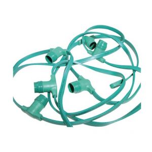Codico Guirlande guinguette extérieur 10m 10 douilles b22 5 couleur