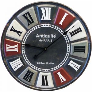 Image de No Name Horloge murale Brooklyn 60 cm Noir