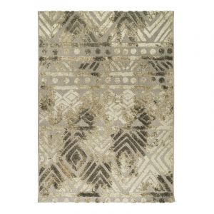 The Deco Factory Tapis pour intérieur-extérieur gris et brun 160x230