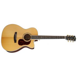 Cort GOLD-OC8 - Guitare électro-acoustique série Gold - Naturel brillant (+ soft case)