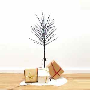 Arbre Lumineux Noël 1M50 160LED IP44 avec timer - Multicouleur Silumen
