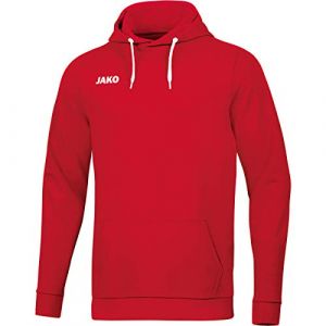 Jako Base Sweatshirt à Capuche Homme, Rouge, M