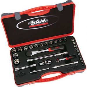 Image de Sam Outillage Coffret 30 Outils 1/4" Et 1/2" _ 75-sr30