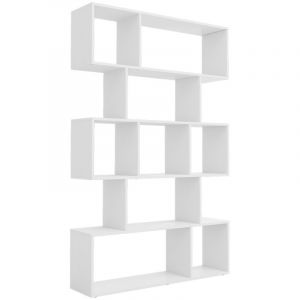 Meuble de rangement cube Aramis, Blanc, 106 x 161.5 cm 9 éventails, Vicco