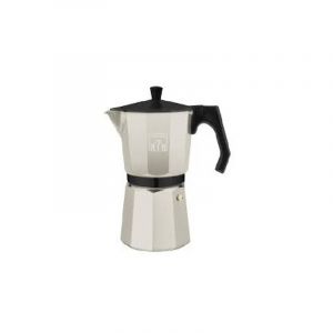 Cecotec Cafetière Italienne Cumbia Mokclassic 300 Beige. Cafetière En Aluminium Beige, Prépare Un Café Riche En Arôme, Capacité 150 Ml Idéale Pour 3 Tasses, Poignée Ergonomique