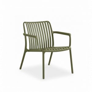 Jardiline Joysxee - Chaise de Jardin en Polypropyl&egrave;ne Vert sauge