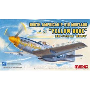 Meng Maquette Model Morth American P-51D Mustang Nez Jaune- 1/48 - Ma