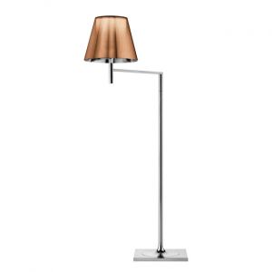 Flos Lampadaire K Tribe F1 H 112 cm marron en métal