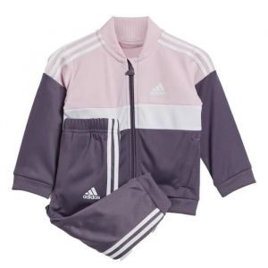 Adidas Surv&ecirc;tement 3 bandes bloc de couleur b&eacute;b&eacute; Tiberio