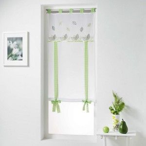 Store voilage droit (60 x 150 cm) Anya Vert