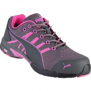 Puma Baskets de sécurité femme Celerity Knit S1 HRO SRC roses - 39