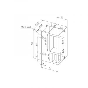 Heracles G&acirc;che 120 mm - PCA-1017D