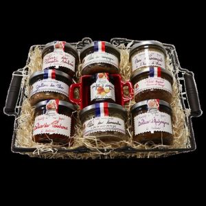 Image de Lucien georgelin Coffret cadeau délices à tartiner 9 pots 727g