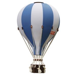 Sevira Kids Montgolfière décorative bleu bébé M