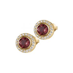 Jacques Lemans Boucles d'oreilles à fermoir à poussette SE-O105I 925 Argent