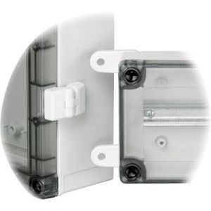 Fibox Support mural 8522346 Polyamide gris clair 4 pc(s)