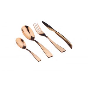 M&eacute;nag&egrave;re Sven cuivr&eacute;e - 24 pi&egrave;ces