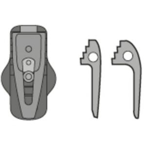 Vaude Crochet fixation haut Step Adjust Oversize Hook - [x2]