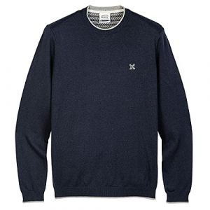 Oxbow Pull Essentiel Col Rond P0 Peroni XXL Deep Marine Heather