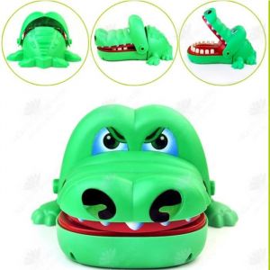 Htbe Jouets Pour Enfants Mordre La Main Crocodile Sécurité Et Protection De L'environnement Jouets Truc Jeux De Barre Petits Jouets