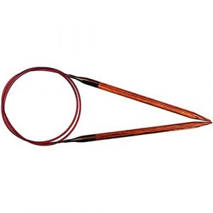 Knitpro K31073 31073 Ginger Aiguille à Tricoter Circulaire, Bois, Naturel/Marron, 6 mm, 60 cm, Natur/Braun, 6mm, 60cm