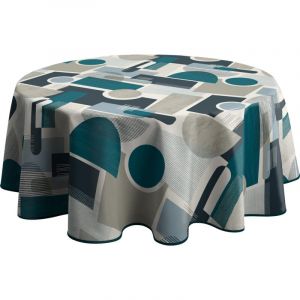 Le linge de Jules Nappe Anti-Taches Toronto - Ronde 160 cm