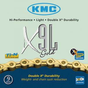 Image de KMC Chaîne X9 L Gold 9V Or