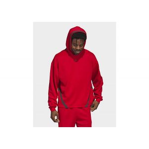Adidas Sweat-shirt à capuche Select Rouge, pointure Large - Rouge - Taille Large