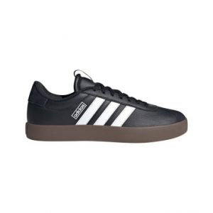 Adidas Pour homme. Baskets en cuir Vl Court 3.0 noir