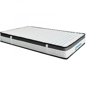 Matelas 90 x 200 cm mousse m&eacute;moire de forme &eacute;p.19cm - ORTHOMEMORY II de DREAMEA