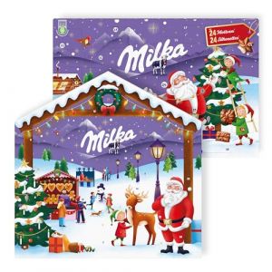 Milka Chocolat Noel - Calendrier de lAvent 200g - Calendrier de lAvent Magic Mix 147g