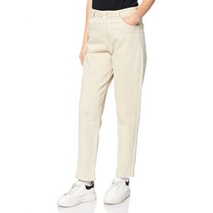 Jack & Jones Jjxx Jxlisbon Mom Hw Jeans AKM Noos, Crème, 26W x 30L Femme