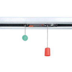 Marantec Rail SZ11 3080mm courroie crantée (plié en 2) pour moteurs C260 et C360