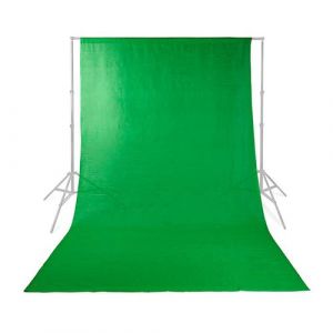 Image de Nedis Toile de fond pour studio photo | 2,95 x 2,95 m | vert
