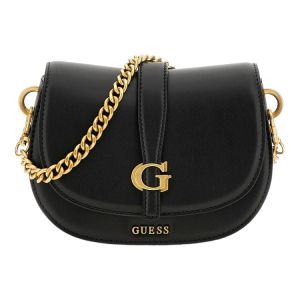 Image de Guess KUBA MINI CROSSBODY FLAP Noir - Taille UNIQUE