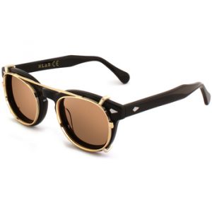 Xlab Unisex Clip-on 01 Oro/Fotocromatico marrone per 8004 stile moscot calibro 48mm S'approvisionner Acétate Or Marron Pantos Photochromatique